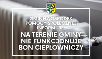 Na terenie Gminy Środa Śląska nie funkcjonuje bon ciepłowniczy