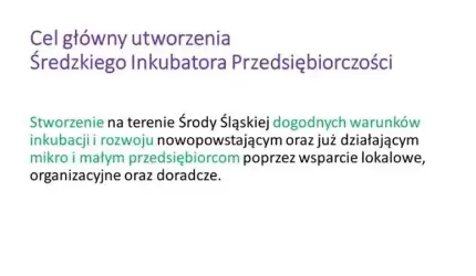 Średzki Inkubator Przedsiębiorczości w ścisłej czołówce Dolnego Śląska