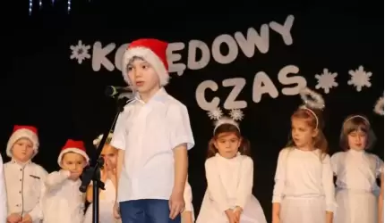 “Kolędowy czas” - świąteczny występ przedszkolaków
