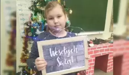 Świąteczny nastrój w klasie 3b