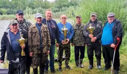 Zawody wędkarskie pełne pasji – puchary Wójta Gminy Udanin wręczone