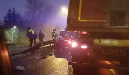 Wypadek koło Środy Śląskiej. Jedna osoba poszkodowana