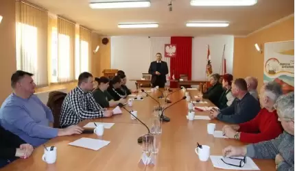 Spotkanie z Sołtysami z terenu Gminy Udanin