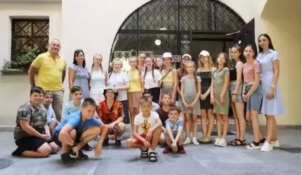 Dzieci z Drohobycza odwiedziły nasz powiat