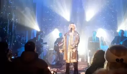 Kolędowanie z Gwiazdą czyli Anna Wyszkoni w Osieku