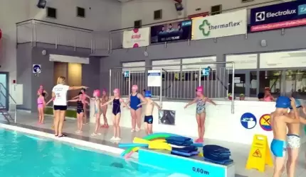 Kolejne zajęcia z nauki pływania dla dzieci z Gminy Udanin