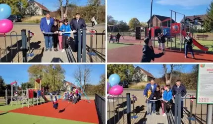 Po Pisarzowicach przyszła kolej na Brzezinę. Nowy plac zabaw już działa!