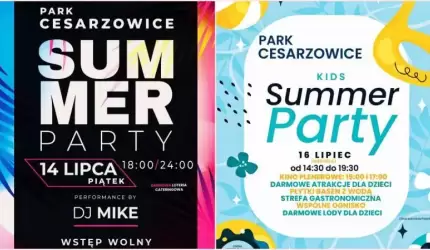 Summer Party dla dzieci i dorosłych wkrótce w Cesarzowicach!