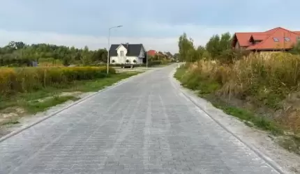 Ul. Leśna w Ciechowie gotowa