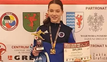 Sukcesy średzkich karateków. Emilia Wysocka 2. na świecie w najnowszym rankingu E-Tournament Sportdaty!