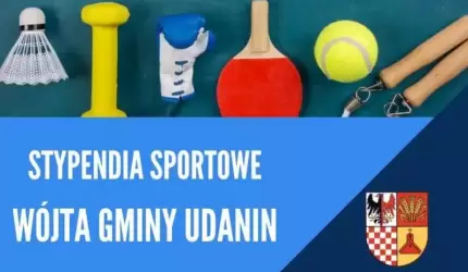 Stypendia sportowe Wójta Gminy Udanin