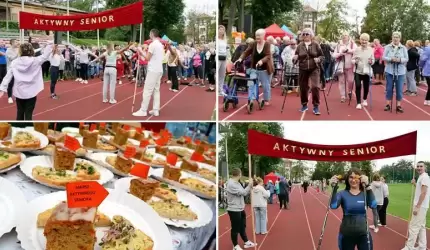 „Ruch to zdrowie, a w grupie siła”! Marsz Aktywnego Seniora w Środzie Śląskiej