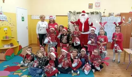 Mikołajki w Przedszkolu w Ciechowie