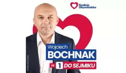 Wojciech BOCHNAK - nr 1 na liście do Sejmiku Województwa Dolnośląskiego