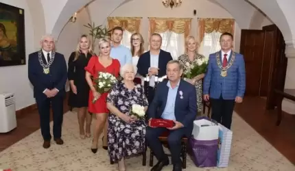 Jubileusz Złotych Godów Państwa  Barbary i Eugeniusza Kempińskich