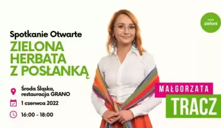 Spotkanie z posłanką Małgorzatą Tracz w Środzie Śląskiej