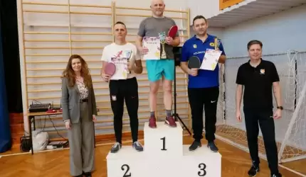 Turniej Tenisa Stołowego o Puchar Wójta Gminy Udanin rozstrzygnięty!