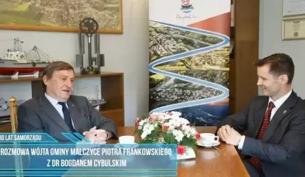 30 lat samorządności - rozmowa wójta gminy Malczyce z dr Bogdanem Cybulskim