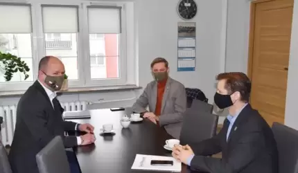 Spotkanie robocze Zarządu LSSE w Gminie Malczyce