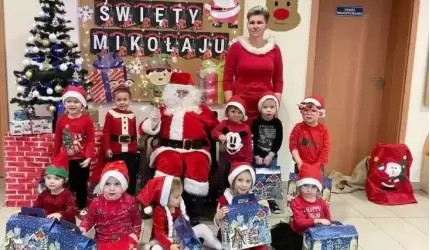 Mikołajki w Przedszkolu i Żłobku w Szczepanowie