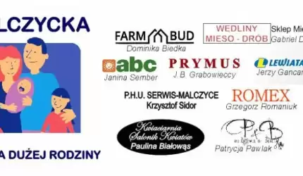 Kolejni partnerzy Malczyckiej Karty Dużej Rodziny