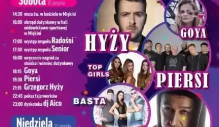 Festiwal Lata w Miękini już 10 i 11sierpnia!