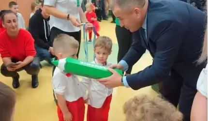 Pasowanie na przedszkolaka w gminie Miękinia