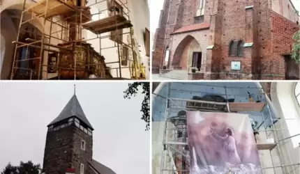 Zabytki sakralne ze wsparciem z budżetu Gminy - stan prac w parafiach