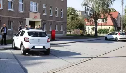 Nowy parking i chodnik przy Przedszkolu na ul. Strzeleckiej