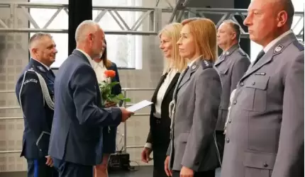 Powiatowe obchody Dnia Policjanta w Środzie Śląskiej