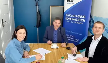 Pierwsze umowy na budowę kanalizacji sanitarnej w gminie Miękinia podpisane!