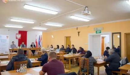 Spotkanie wójta Gminy Udanin z sołtysami