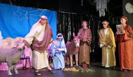 "Bóg się rodzi" - jasełka w wykonaniu podopiecznych Środowiskowego Domu Samopomocy