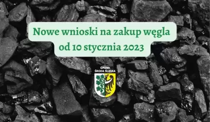 Wnioski na zakup węgla w nowym roku dla mieszkańców średzkiej gminy