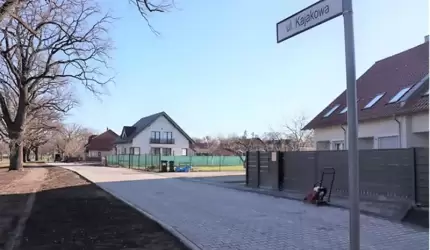 Całkiem nowa ul. Kajakowa