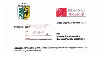 Burmistrz: to są zasady solidaryzmu w powiatowym projekcie drogowym