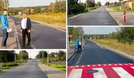 W gminie Miękinia zrealizowano kolejną, dużą inwestycję drogową