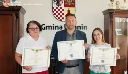 Kolejne promesy dla Gminy Udanin odebrane