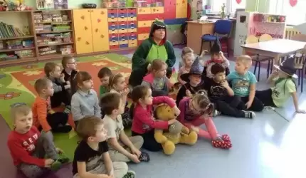 Spotkanie przedszkolaków z Anną Grodowską
