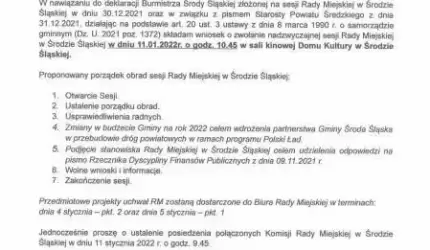 Sesja Rady Miejskiej ws. partnerstwa Gminy w przebudowie dróg powiatowych z Polskiego Ładu