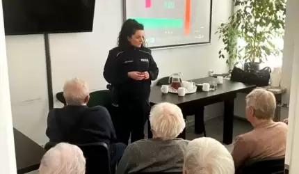 Średzkie policjantki spotkały się z seniorami