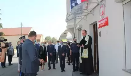 Posterunek Policji w Udaninie oficjalnie otwarty