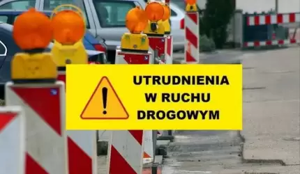 Utrudnienia w ruchu - Lutynia - Wróblowice