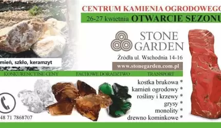 Stone Garden – Wielkie otwarcie sezonu z atrakcjami dla Klientów!