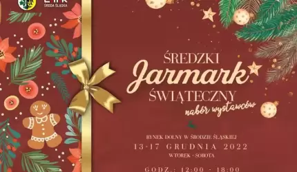 Ruszył nabór wystawców na 9. Średzki Jarmark Świąteczny
