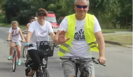 Wycieczka rowerowa malowniczym, nowym szlakiem