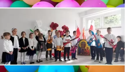 Mama w religijno-patriotycznej nucie - XVII Festiwal Piosenki w SP Udanin