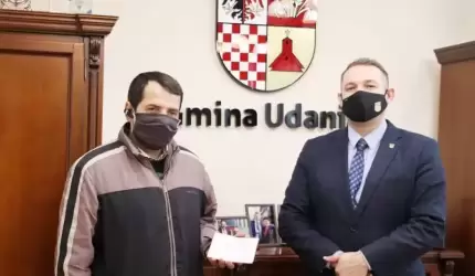 Mieszkaniec gminy Udanin uhonorowany odznaką "Zasłużony dla rolnictwa"