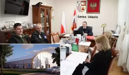 Gmina Udanin: Podpisanie umowy na opracowanie programu funkcjonalno-użytkowego