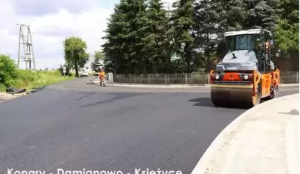 Nabierają tempa powiatowo-gminne inwestycje drogowe